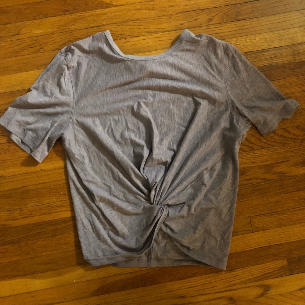 Lulu lemon cropped workout top